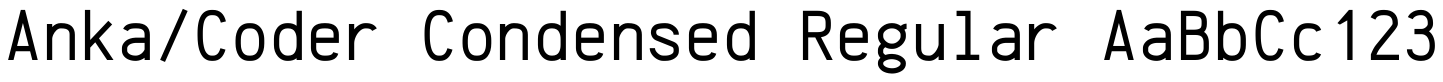 Anka/Coder Condensed