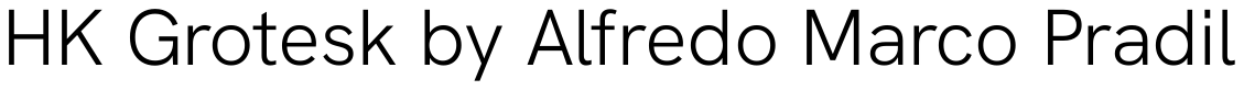 HK Grotesk