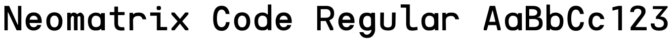 Neomatrix Code