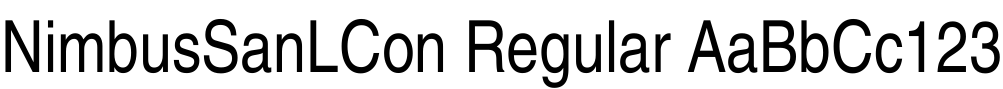 Nimbus Sans L