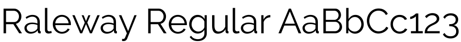 Raleway